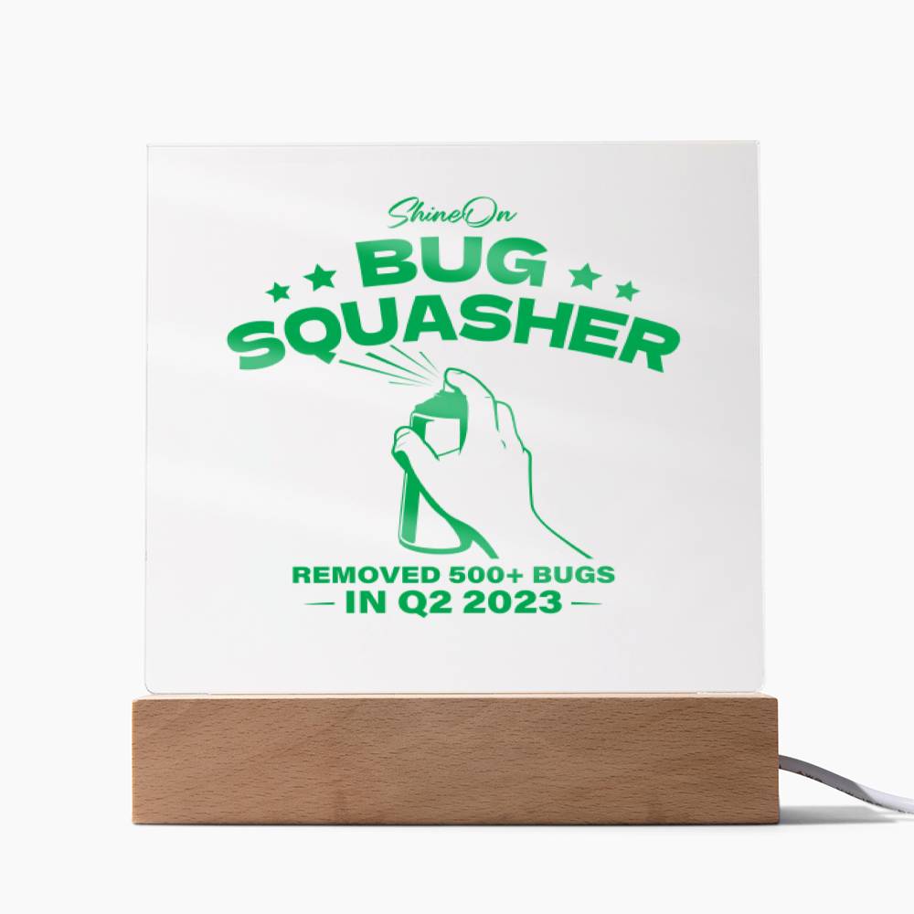 Testing Acrylic Square Plaque 7/17/23