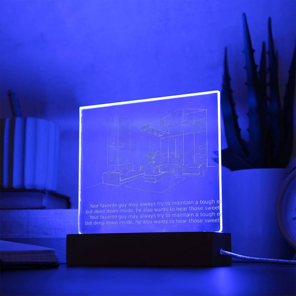 Engraved Acrylic Test 19-Home