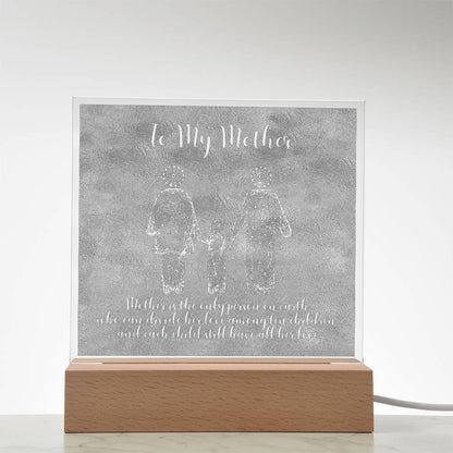 Engraved Acrylic Test 6 - negative line drawing