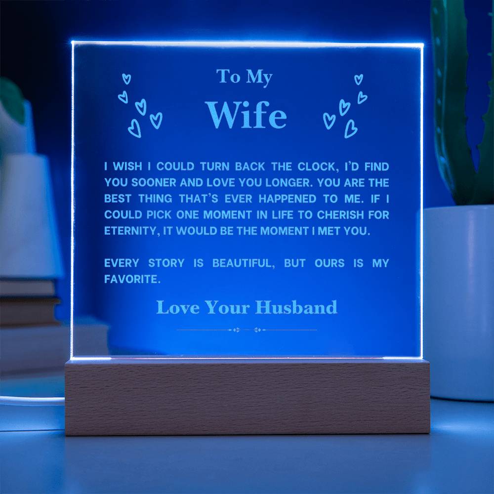 Test Engraved Acrylic - Live Demo