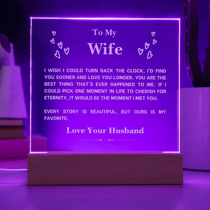 Test Engraved Acrylic - Live Demo
