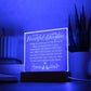 Daughter Engraved Acrylic Square