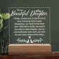 Daughter Engraved Acrylic Square