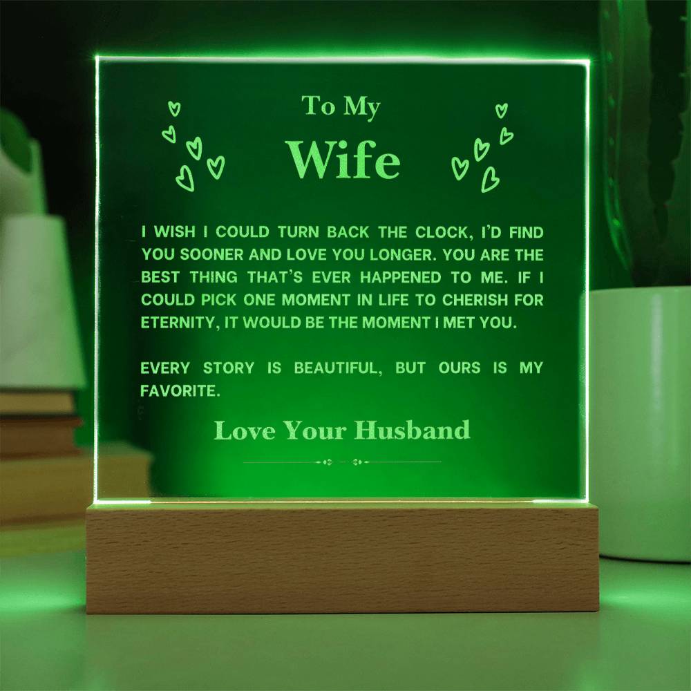 Test Engraved Acrylic - Live Demo