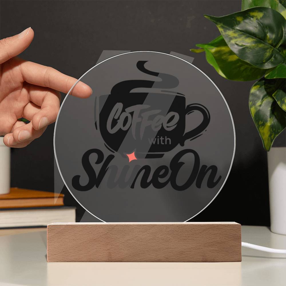 Testing Acrylic Circle Plaque 9/8/23