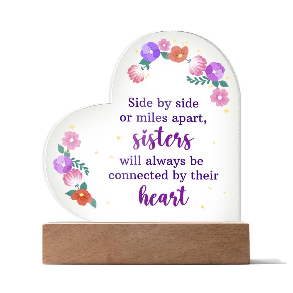 Testing Acrylic Heart Plaque 9/18/23