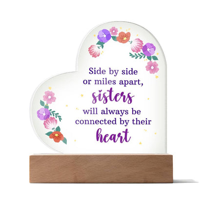 Testing Acrylic Heart Plaque 9/18/23