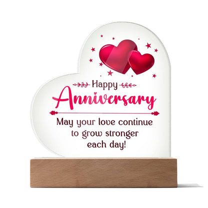 Testing Acrylic Heart Plaque 9/18/23