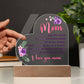 Testing Acrylic Heart Plaque 9/18/23