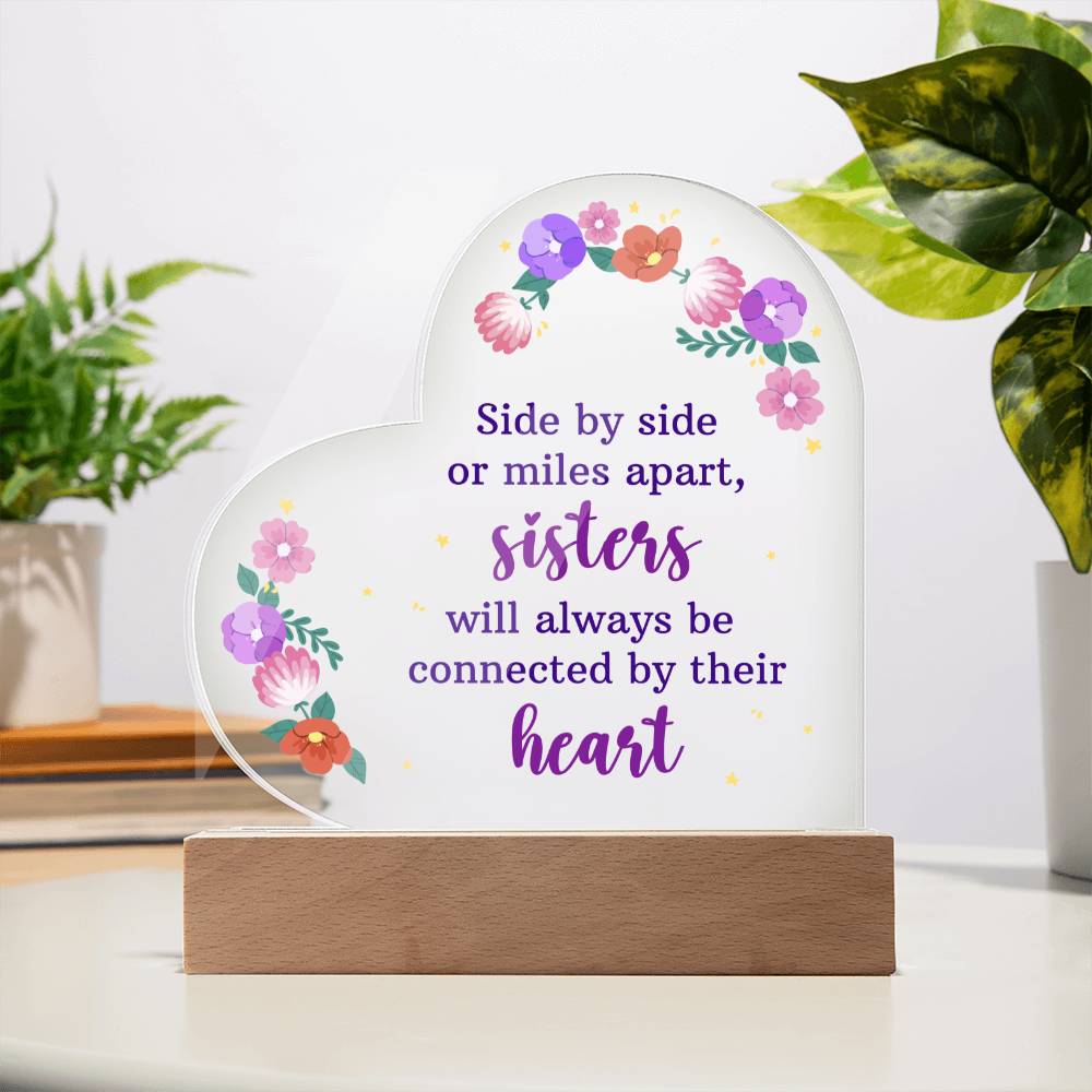 Testing Acrylic Heart Plaque 9/18/23