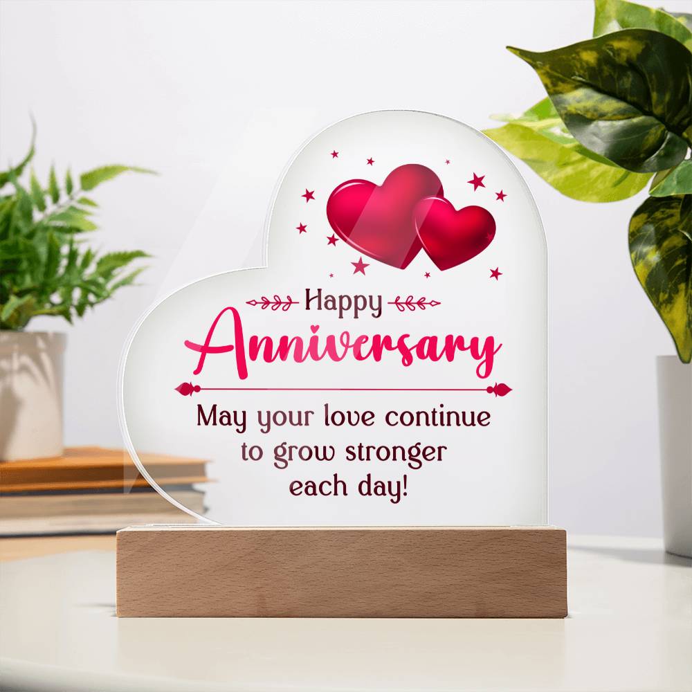Testing Acrylic Heart Plaque 9/18/23
