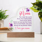 Testing Acrylic Heart Plaque 9/18/23