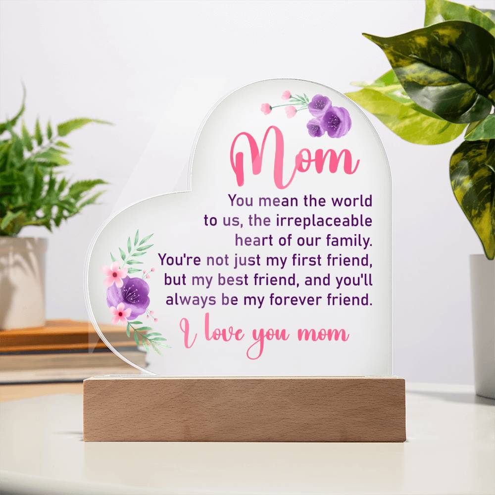 Testing Acrylic Heart Plaque 9/18/23