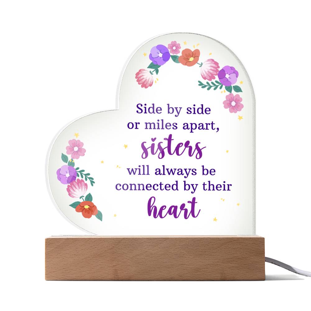 Testing Acrylic Heart Plaque 9/18/23