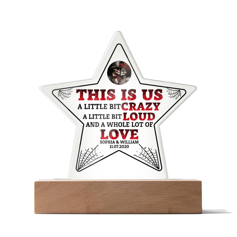 Testing Acrylic Star Plaque 9/18/23