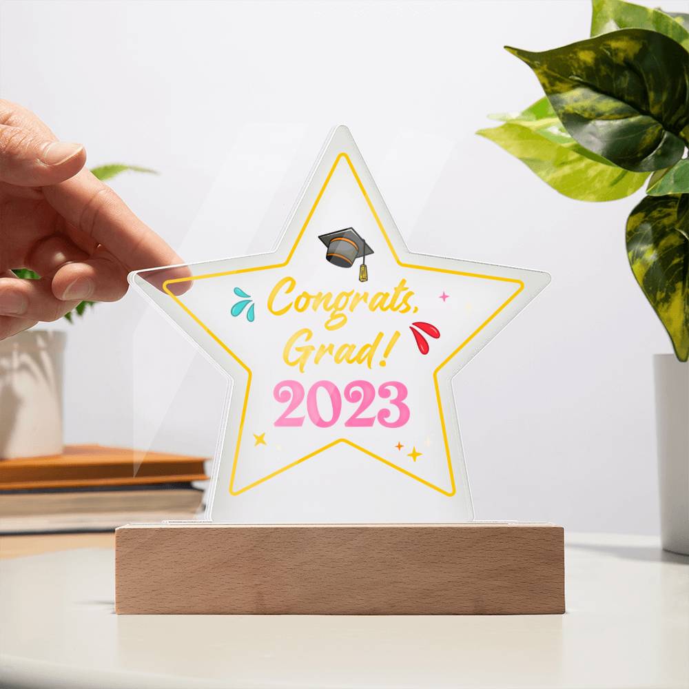 Testing Acrylic Star Plaque 9/14/23