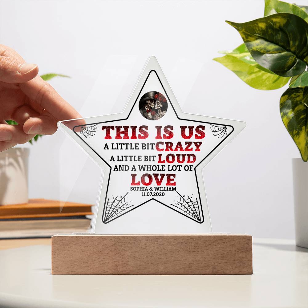Testing Acrylic Star Plaque 9/18/23
