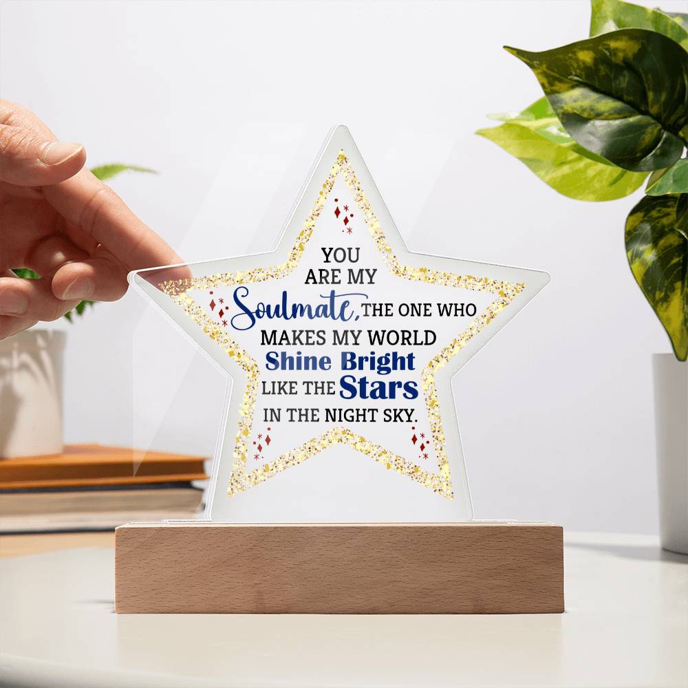 Testing Acrylic Star Plaque 9/18/23