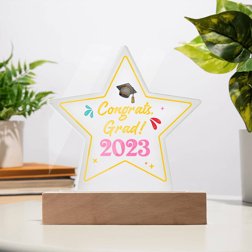 Testing Acrylic Star Plaque 9/14/23