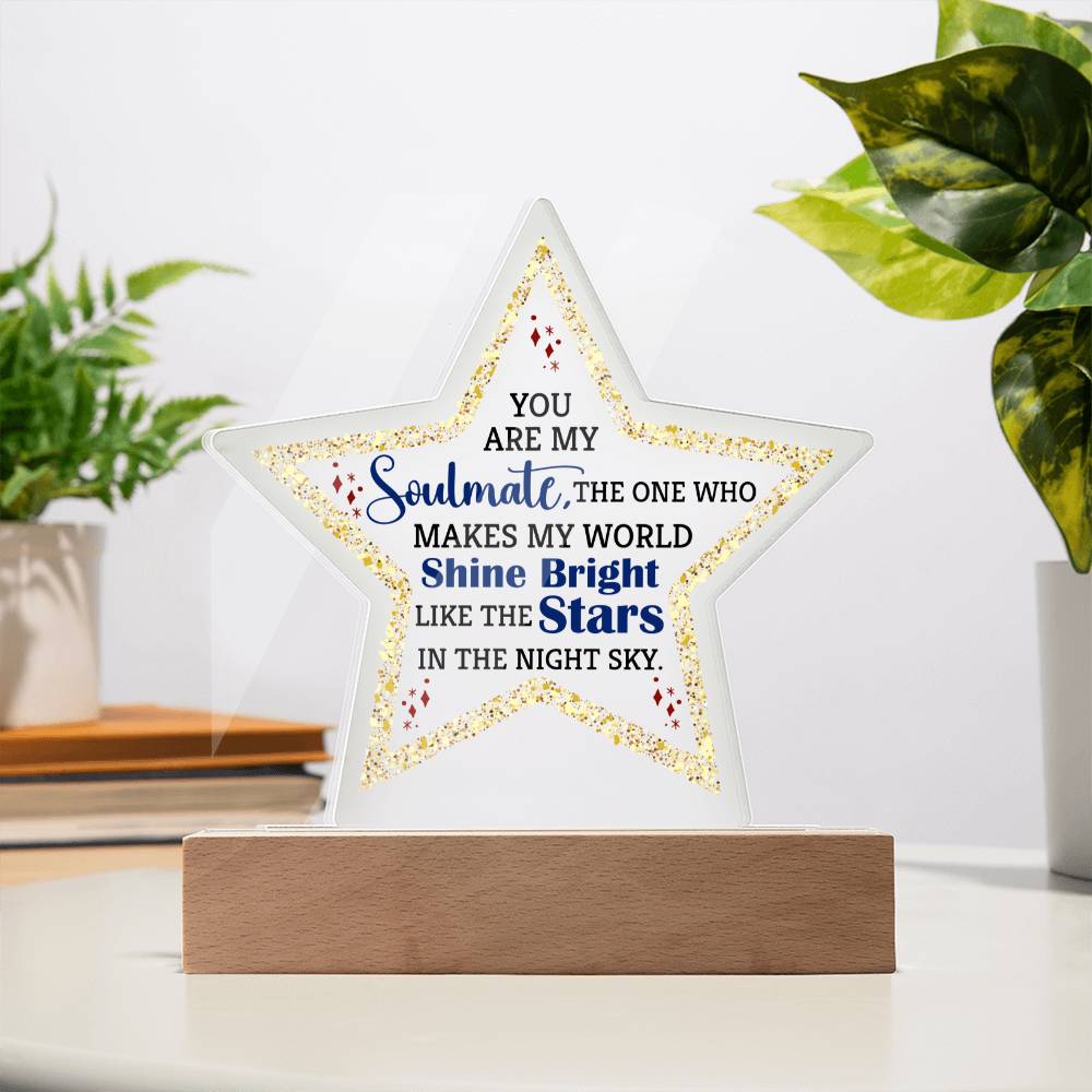 Testing Acrylic Star Plaque 9/18/23
