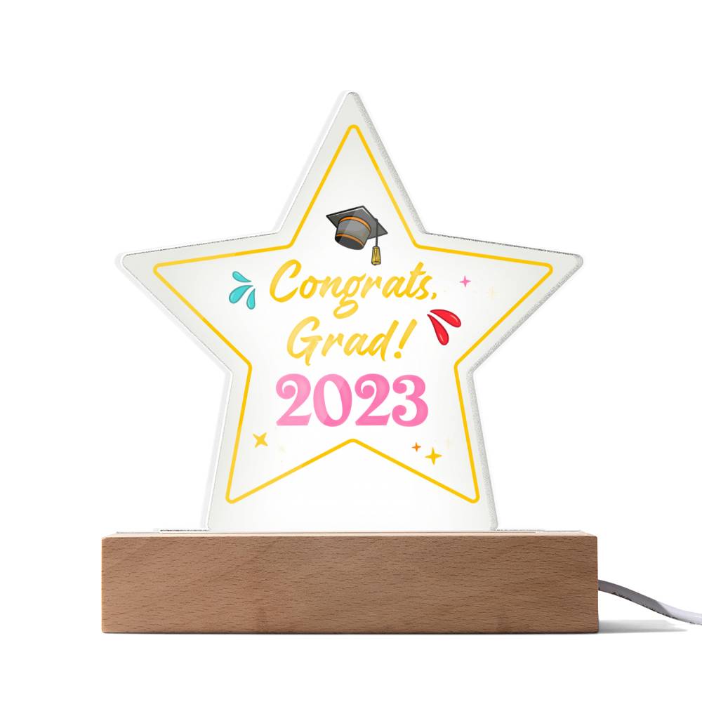 Testing Acrylic Star Plaque 9/14/23