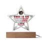 Testing Acrylic Star Plaque 9/18/23
