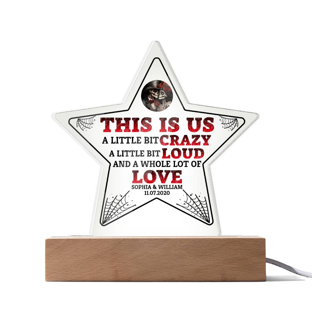 Testing Acrylic Star Plaque 9/18/23