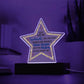Testing Acrylic Star Plaque 9/18/23