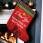 Mistletoe Holiday Stocking Test 10.17.23