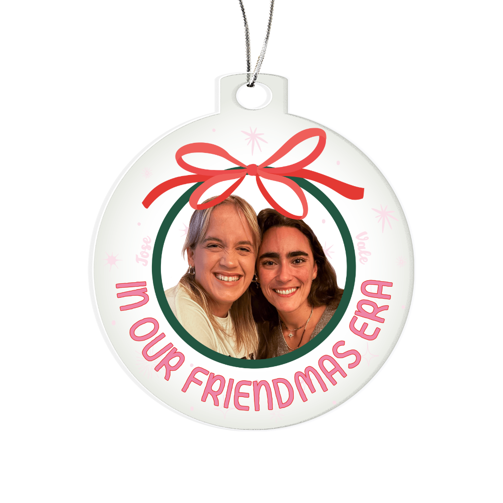 Acrylic Ornament Sample for Customily Video Review