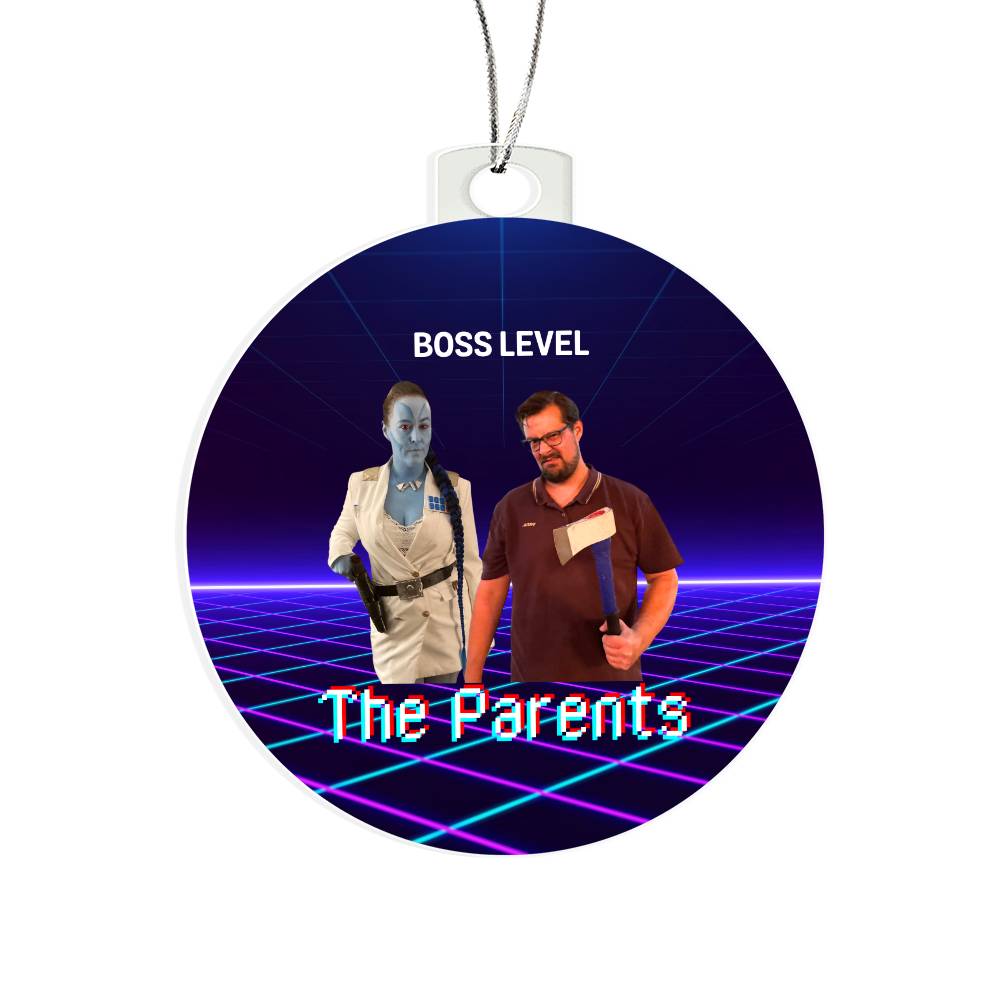Testing Acrylic Holiday Ornament 9/4/24