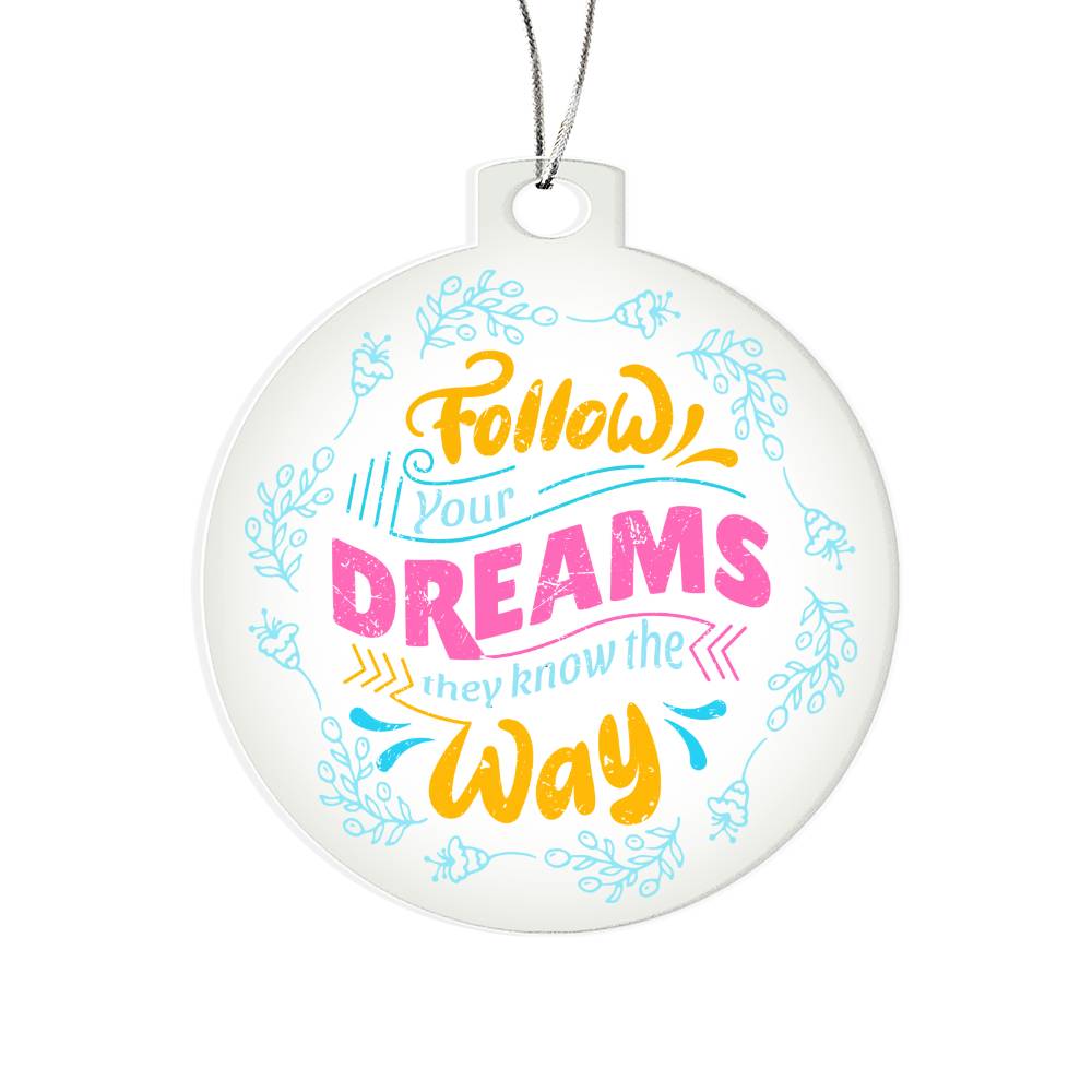 Testing Acrylic Ornament 10/9/23