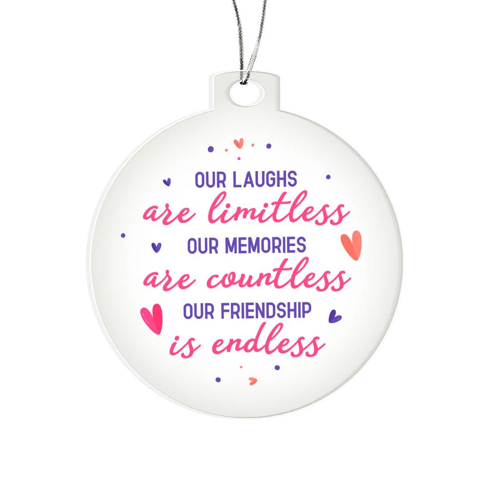 Testing Acrylic Ornament 10/9/23