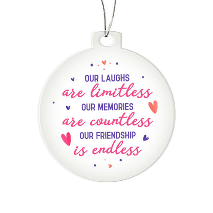 Testing Acrylic Ornament 10/9/23