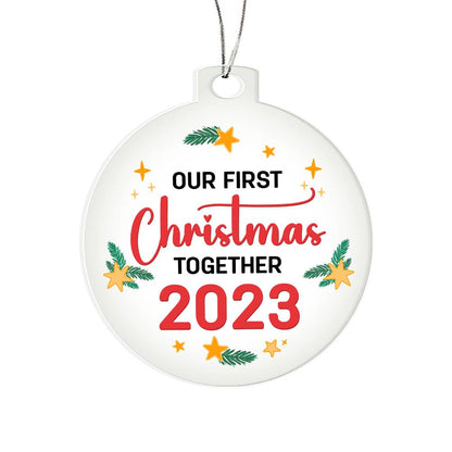 Testing Acrylic Ornament 10/9/23