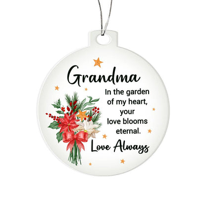 Testing Acrylic Ornament 10/9/23