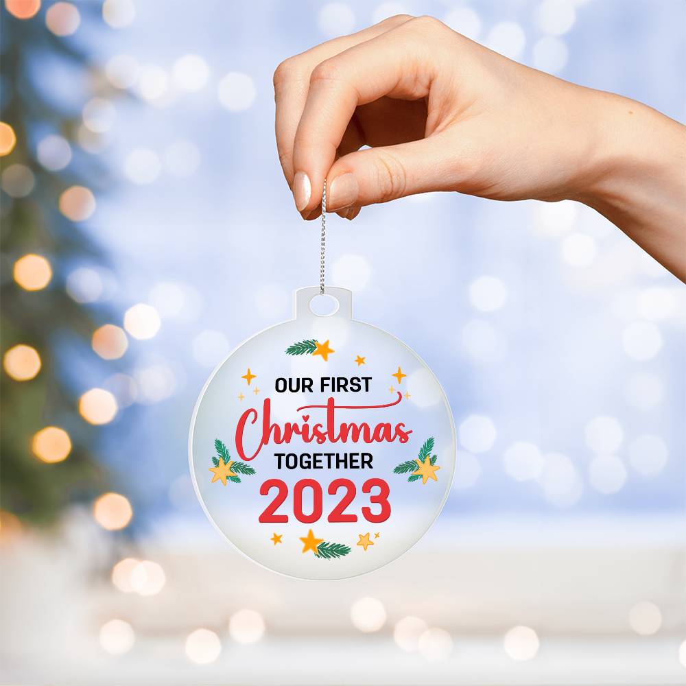 Testing Acrylic Ornament 10/9/23