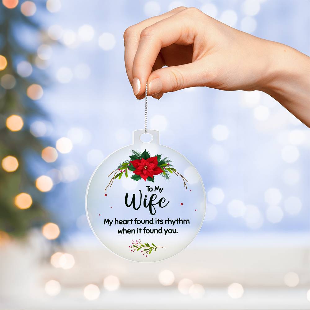 Testing Acrylic Ornament 10/9/23