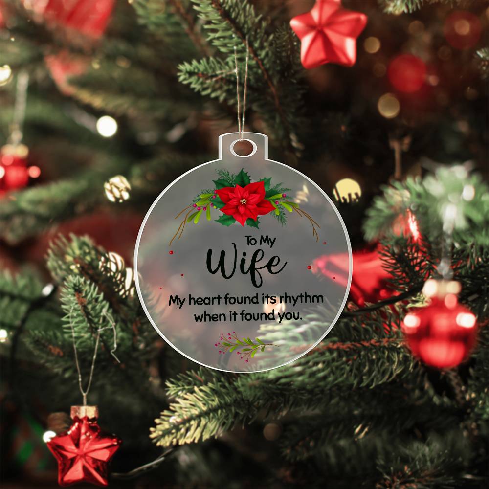 Testing Acrylic Ornament 10/9/23