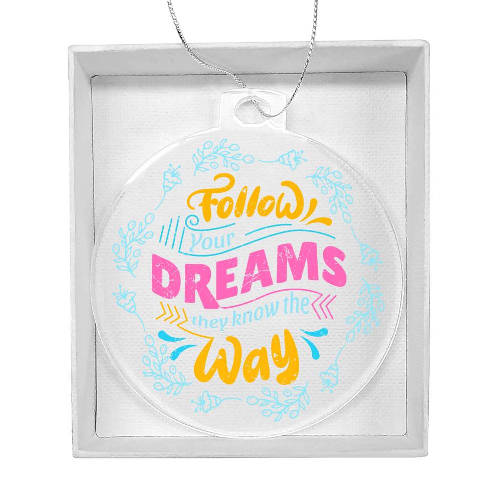 Testing Acrylic Ornament 10/9/23