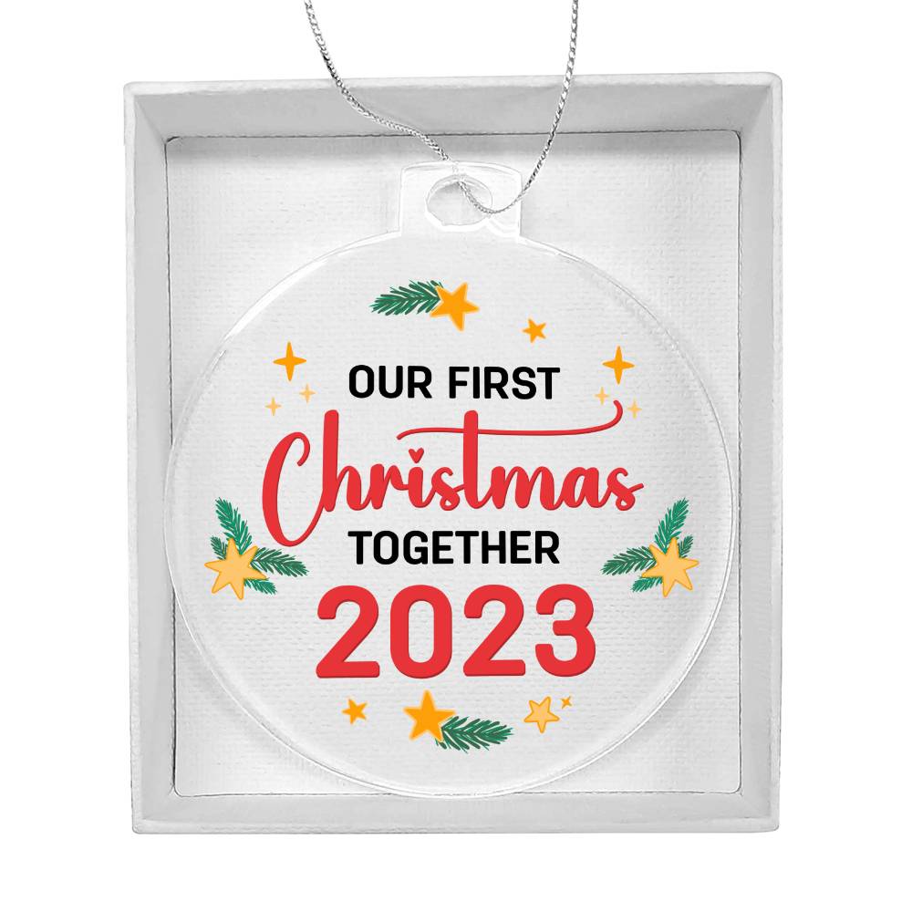Testing Acrylic Ornament 10/9/23