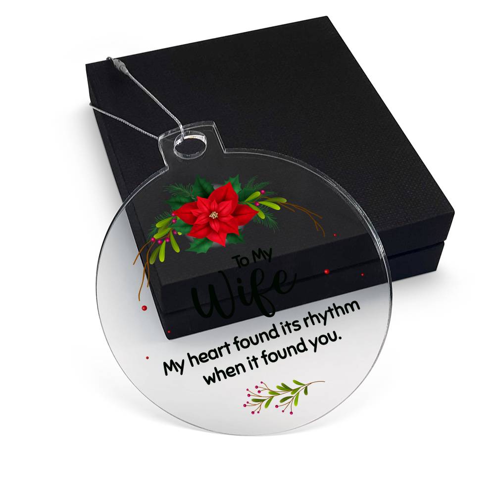 Testing Acrylic Ornament 10/9/23