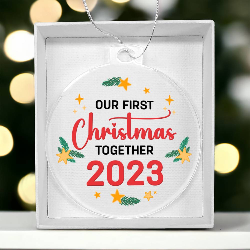 Testing Acrylic Ornament 10/9/23