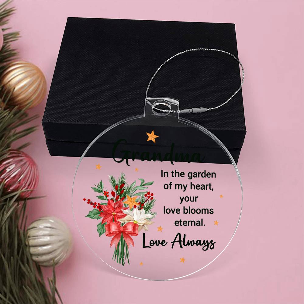 Testing Acrylic Ornament 10/9/23
