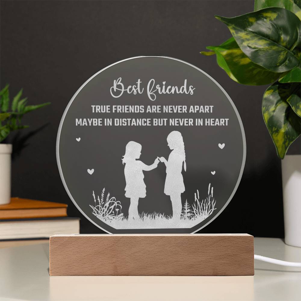 Engraved Acrylic Circle