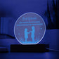 Engraved Acrylic Circle