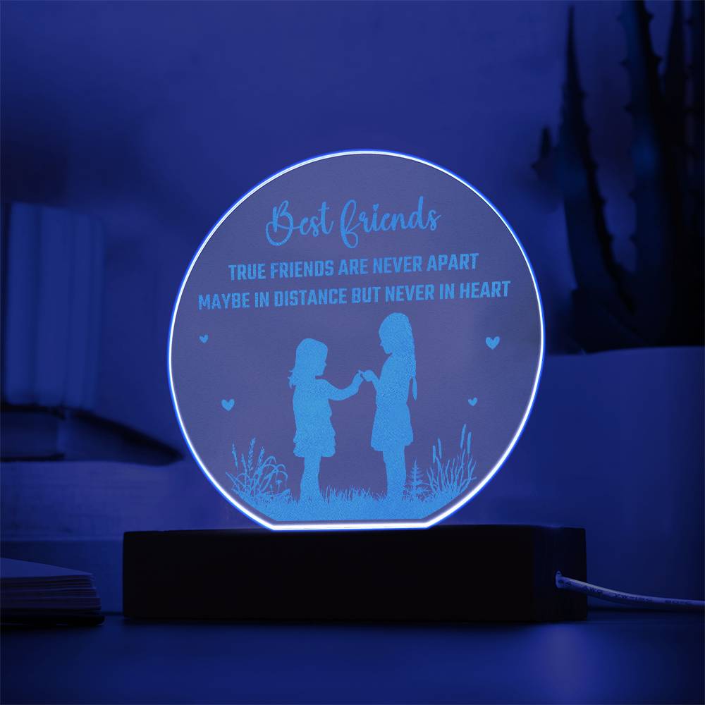 Engraved Acrylic Circle