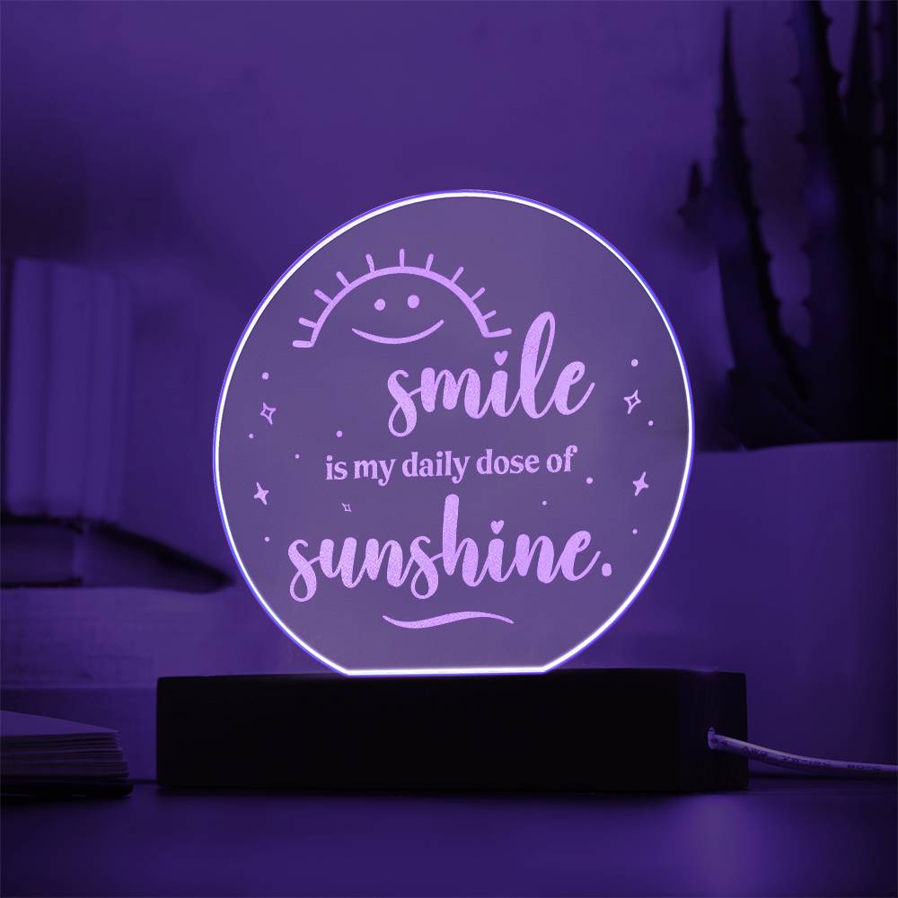 testing engraved circle