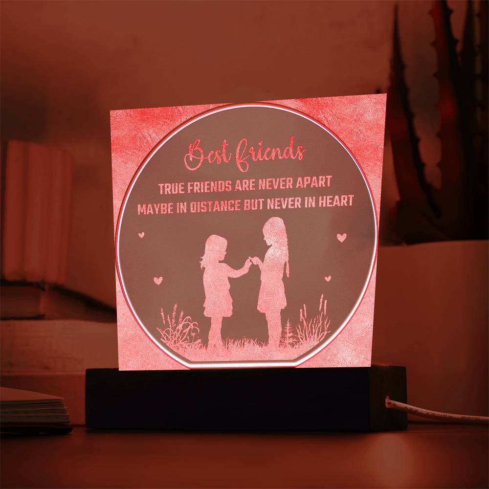 Engraved Acrylic Circle