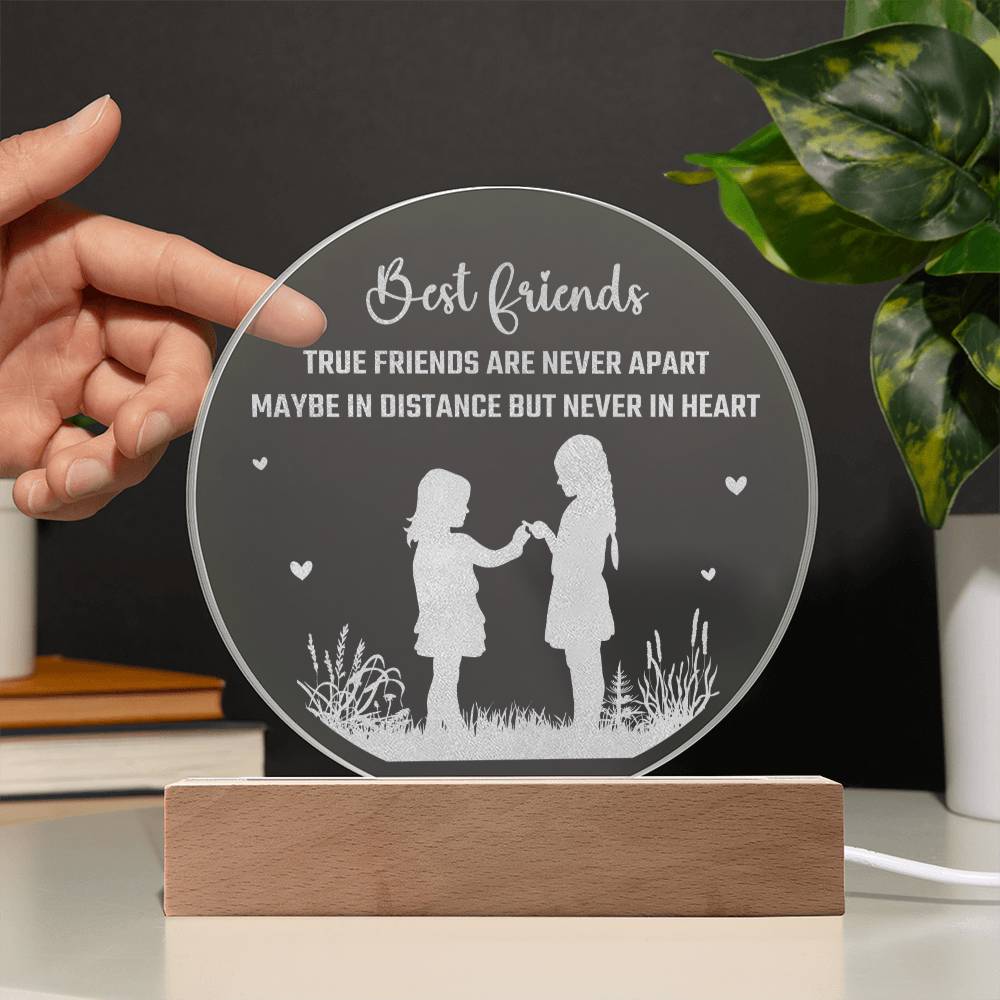 Engraved Acrylic Circle